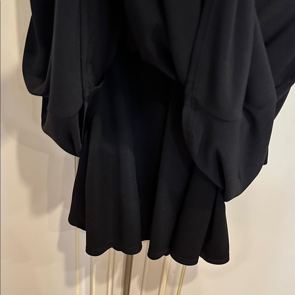 Laundry By Shelli Segal Black Dress with Embellished Waist - Picture 7 of 9